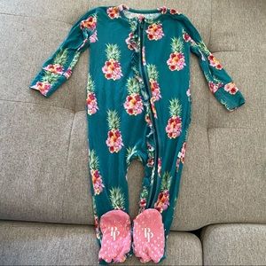 Posh Peanut Ananans Pink Pineapple Footie